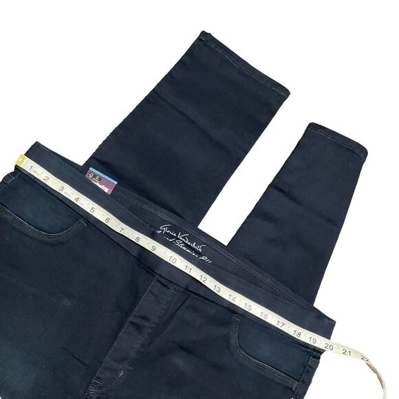 Gloria Vanderbilt Women's Pants Pull On Stretch Black Blue 2 Pairs Size 22 NWT - Picture 6 of 14